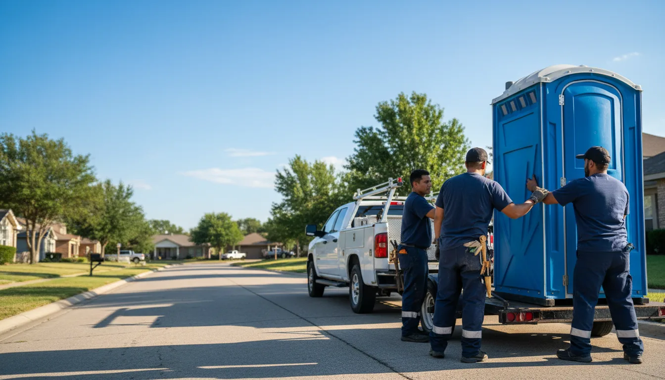 Portable Toilet Rental in Dryden, TX near me